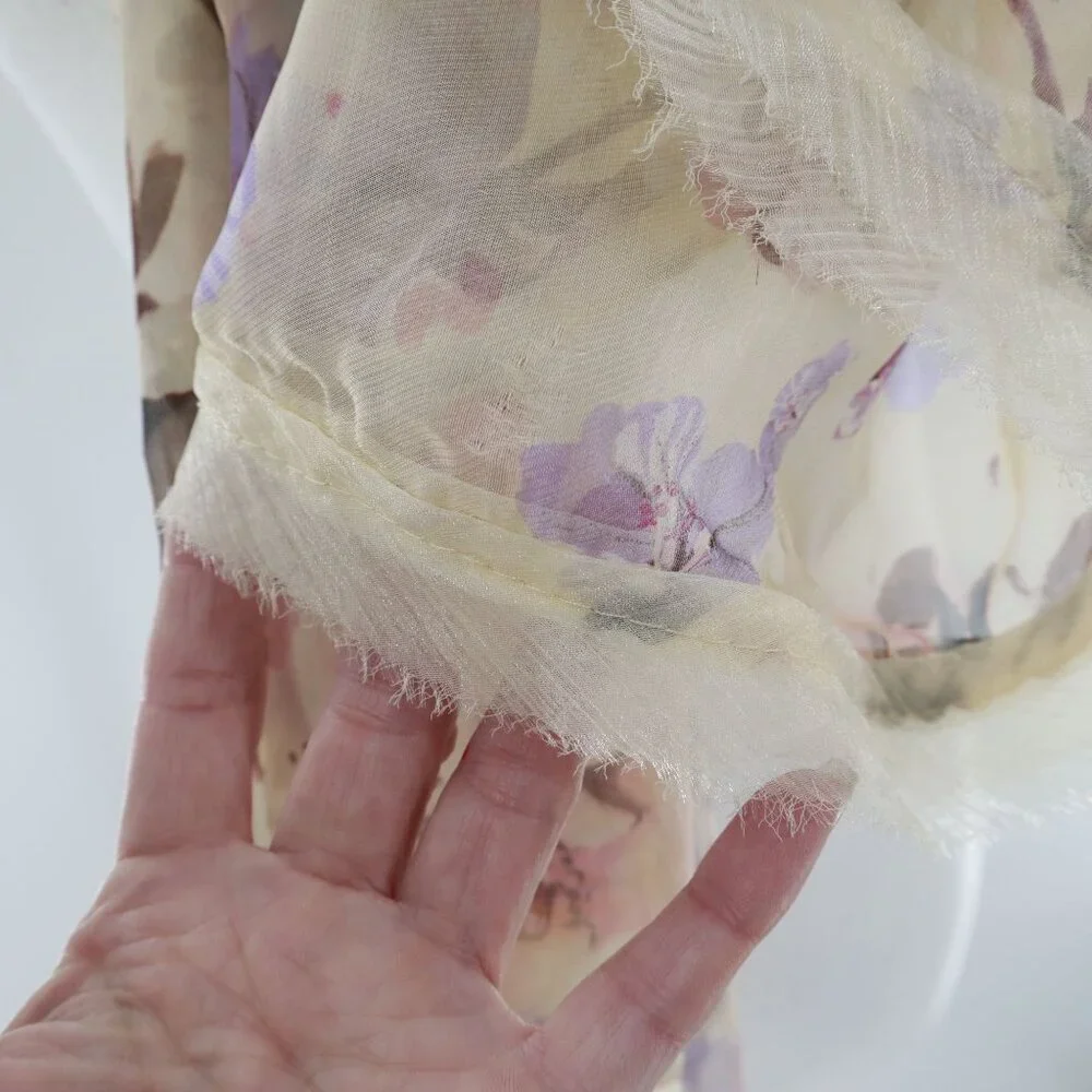 Mixit‎ Sheer Chiffon Scarf Wrap Boho Career Cottagecore Bohemian Twee Romantic